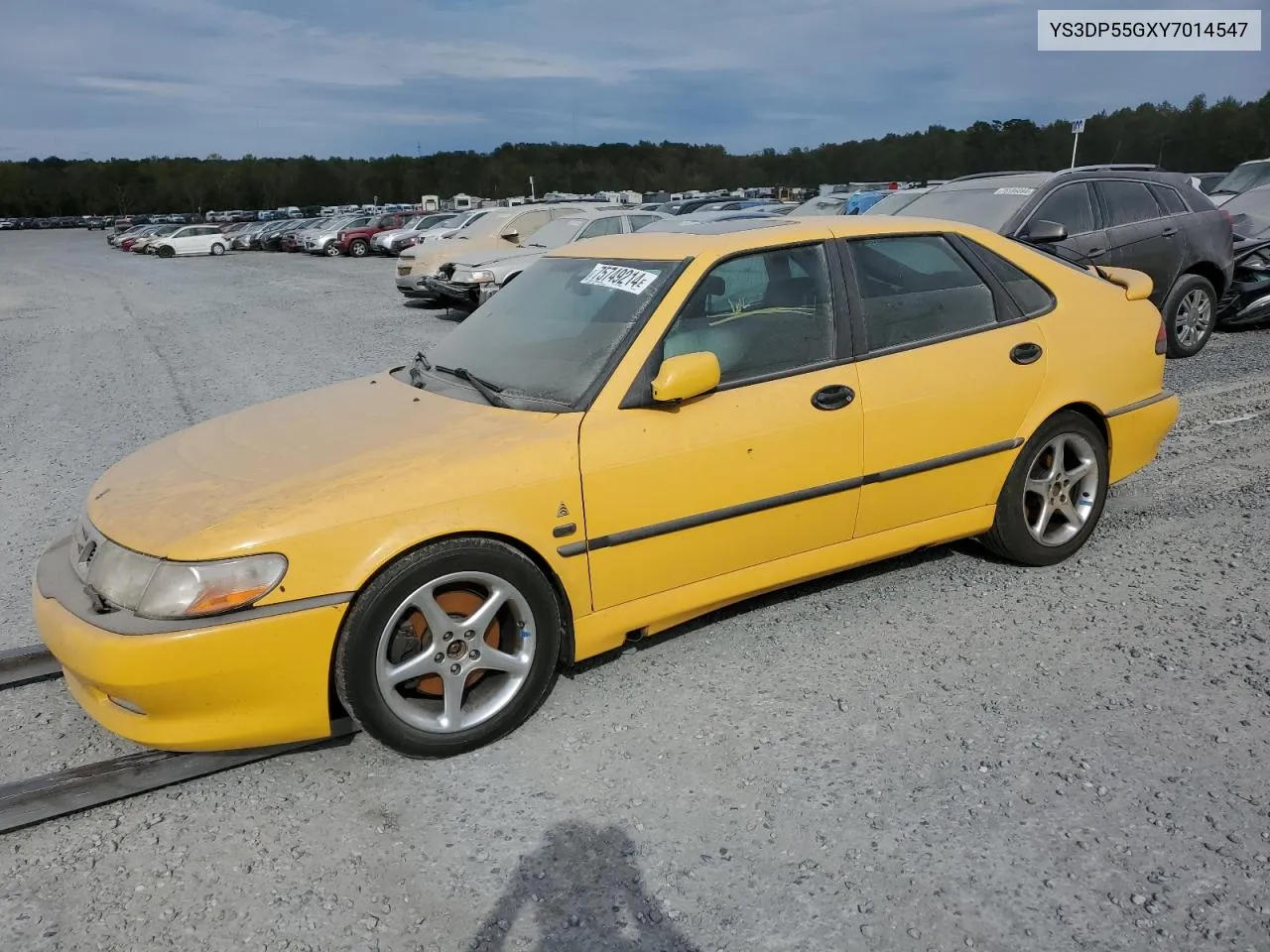 2000 Saab 9-3 Viggen VIN: YS3DP55GXY7014547 Lot: 75749214