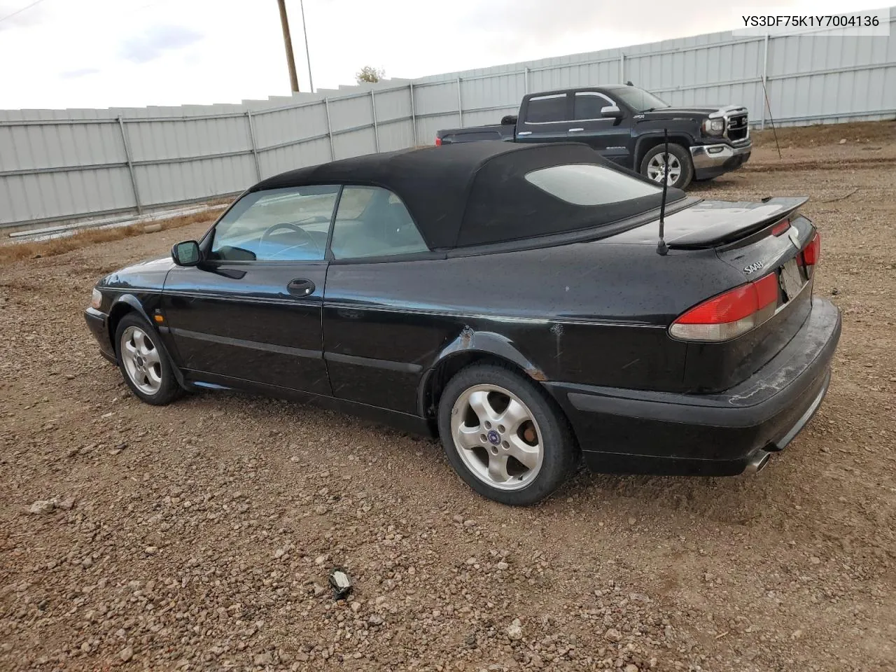 2000 Saab 9-3 Se VIN: YS3DF75K1Y7004136 Lot: 79650154