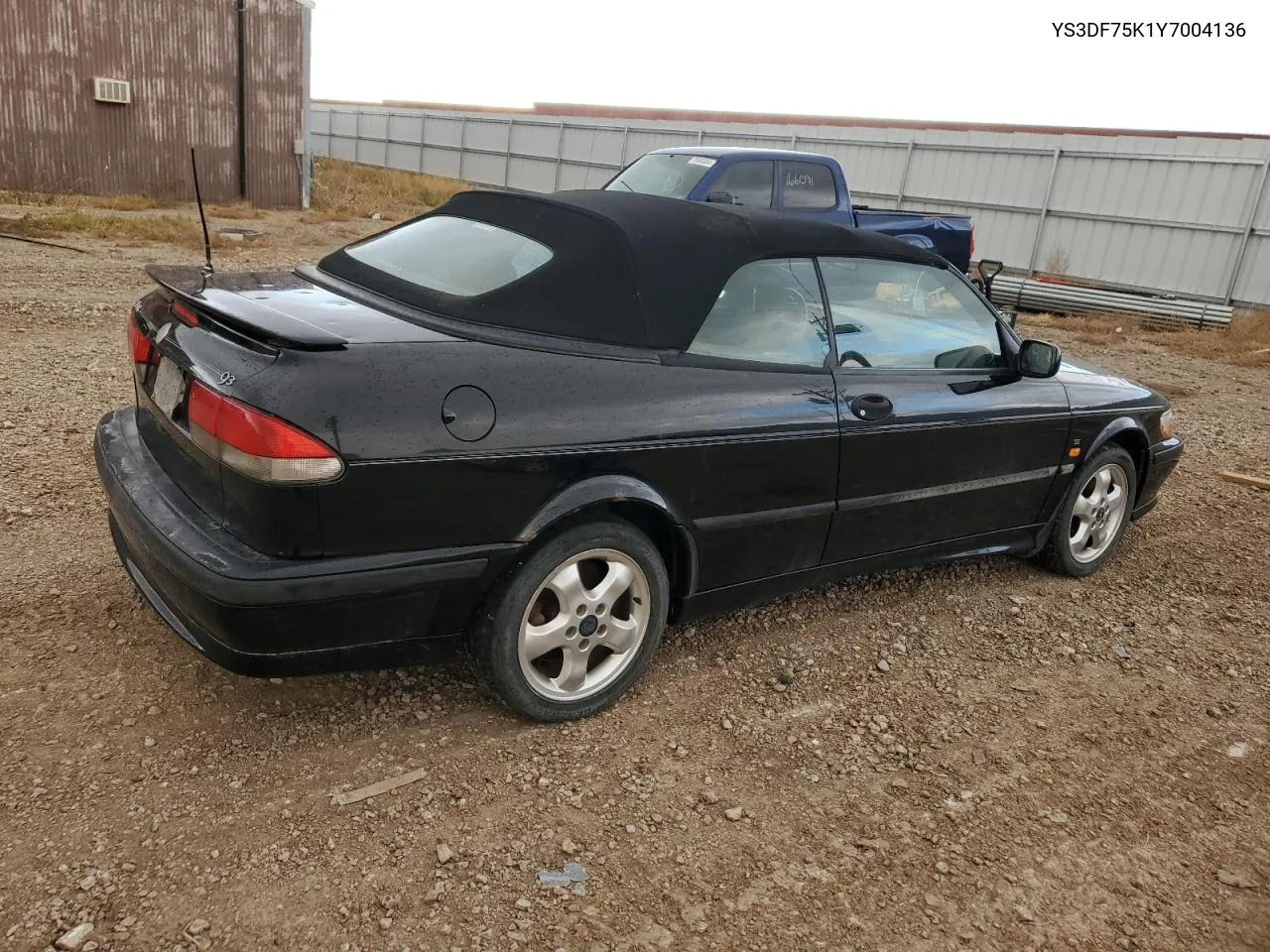 2000 Saab 9-3 Se VIN: YS3DF75K1Y7004136 Lot: 79650154