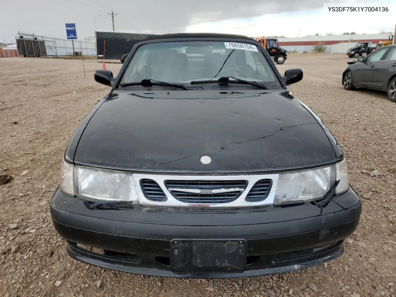 2000 Saab 9-3 Se VIN: YS3DF75K1Y7004136 Lot: 79650154