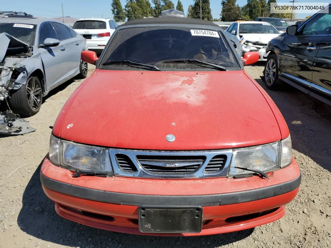 YS3DF78K717004045 2001 Saab 9-3 Se