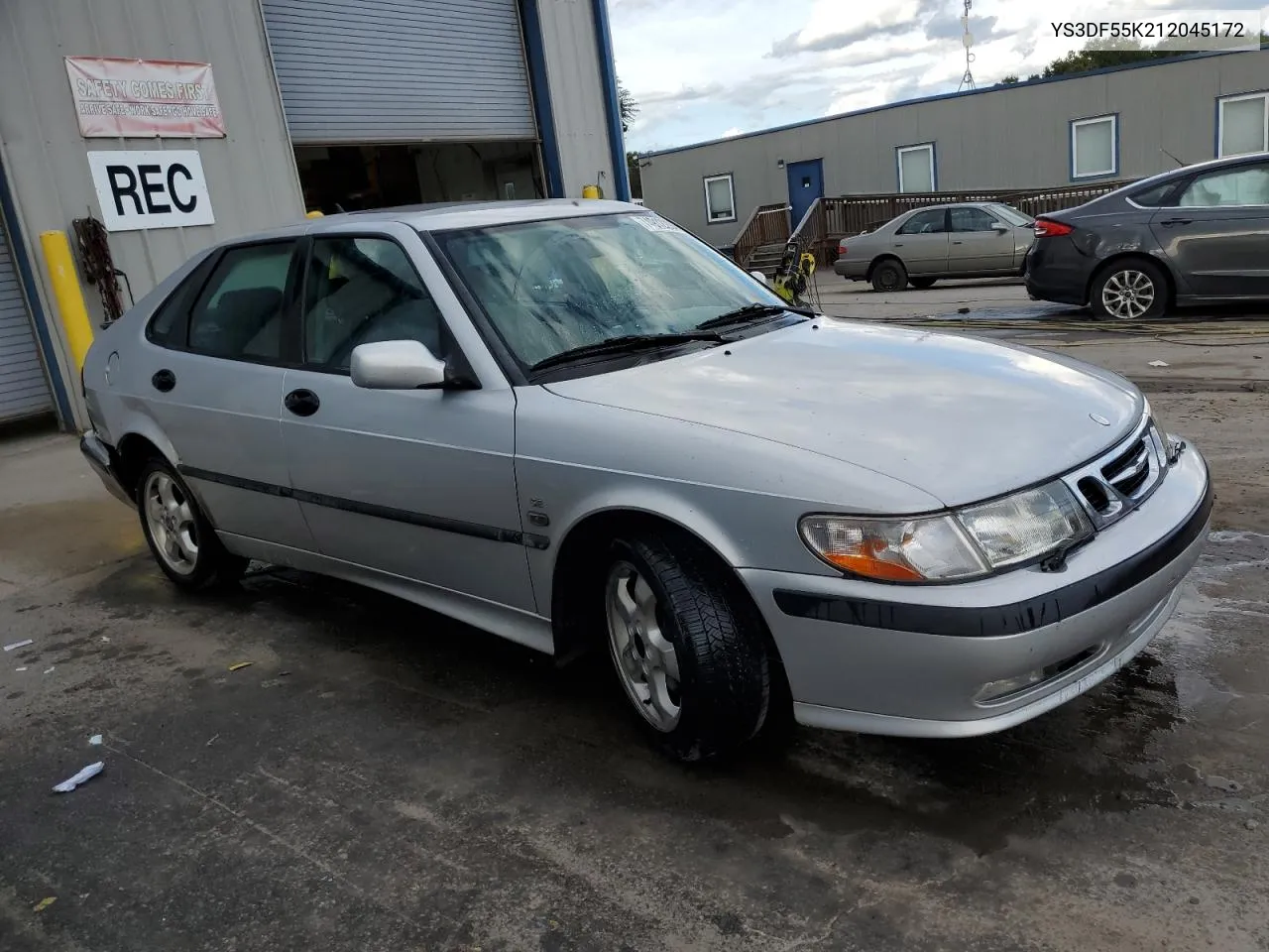 2001 Saab 9-3 Se VIN: YS3DF55K212045172 Lot: 74912294