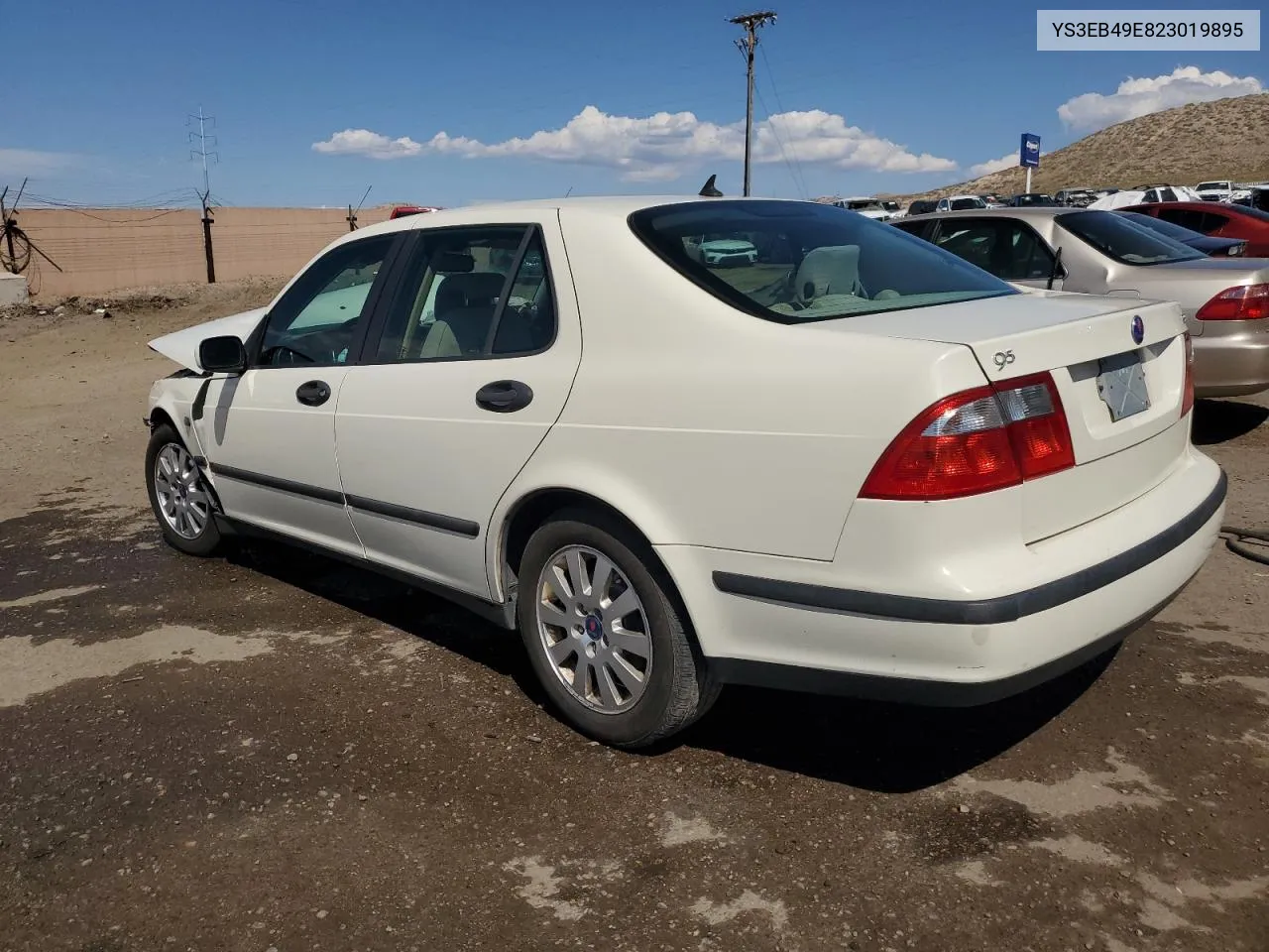 2002 Saab 9-5 Linear VIN: YS3EB49E823019895 Lot: 70095454