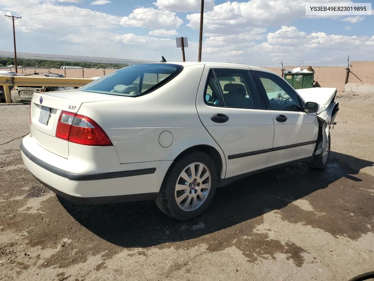 2002 Saab 9-5 Linear VIN: YS3EB49E823019895 Lot: 70095454