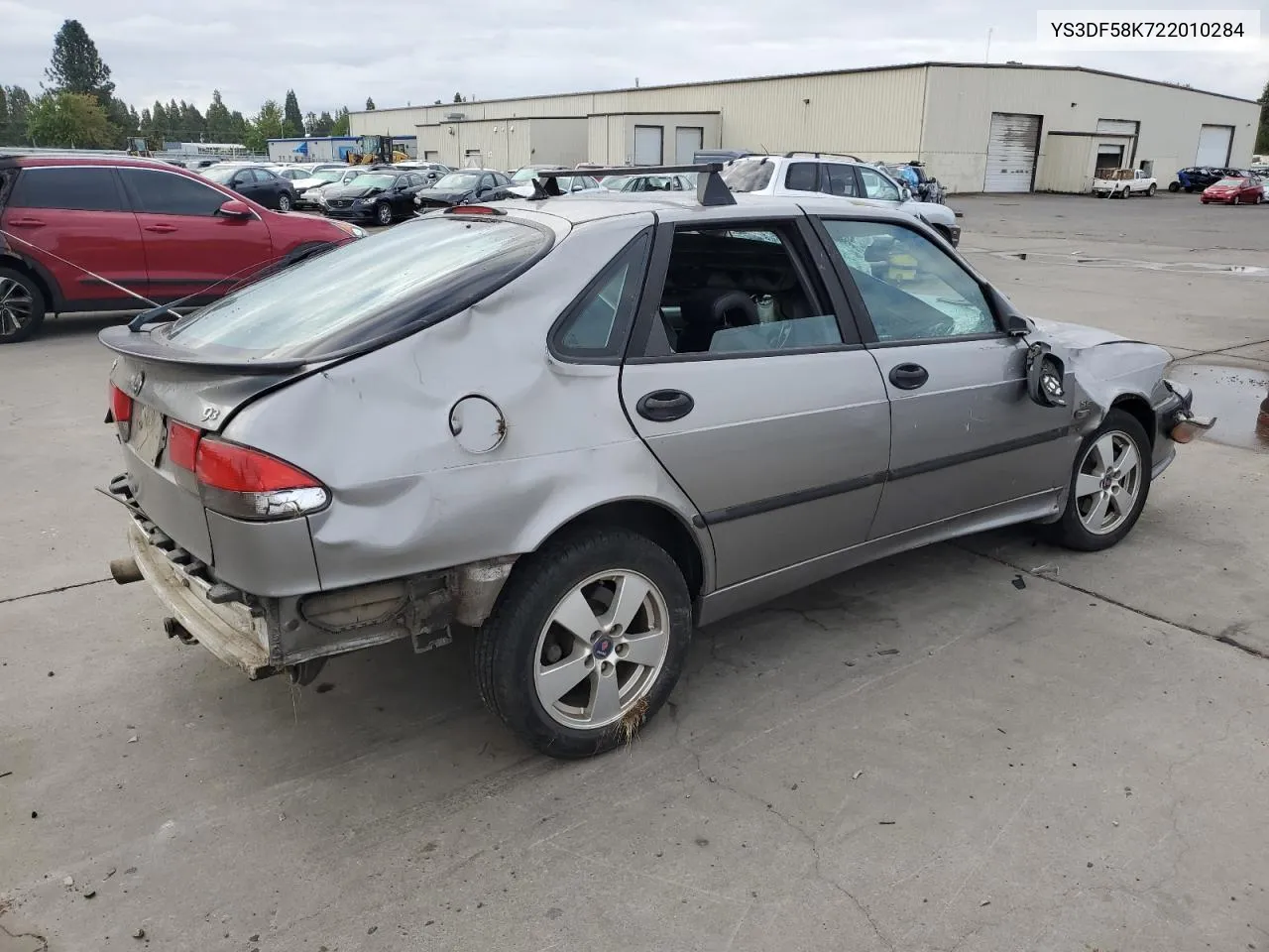 2002 Saab 9-3 Se VIN: YS3DF58K722010284 Lot: 71298504