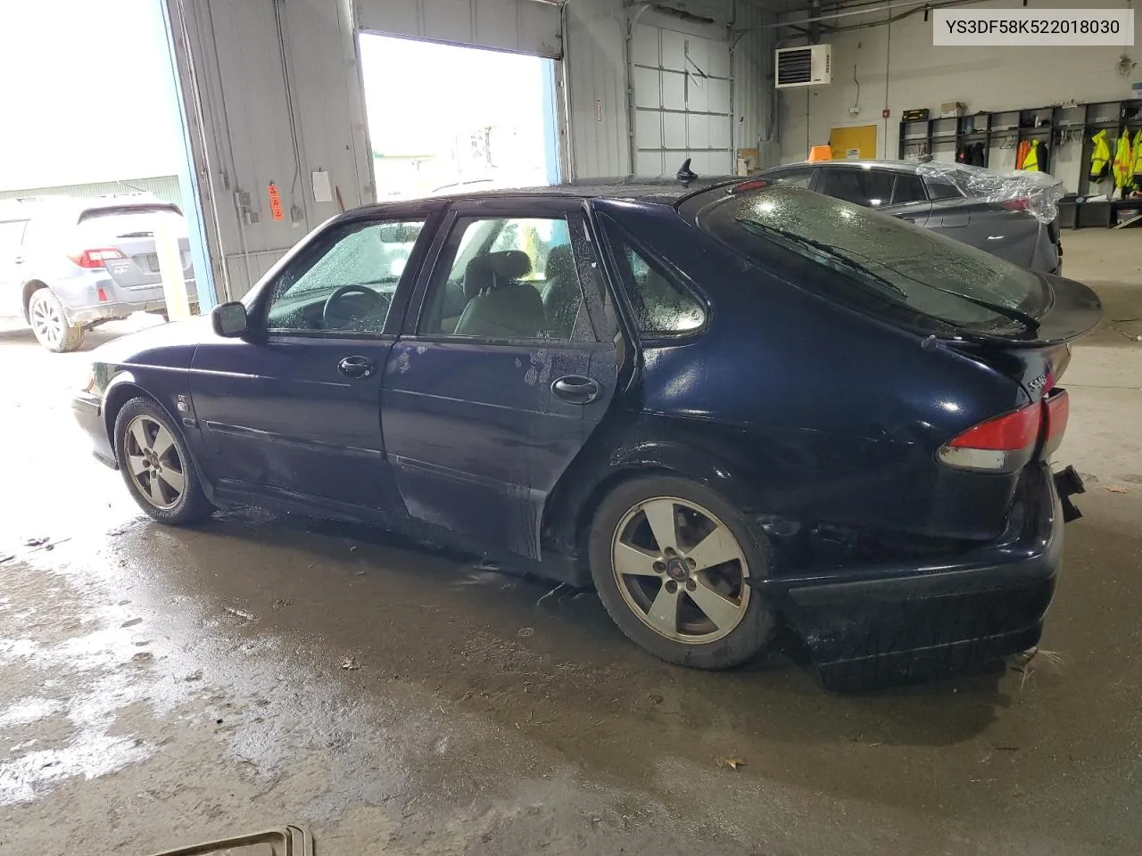 2002 Saab 9-3 Se VIN: YS3DF58K522018030 Lot: 77638894