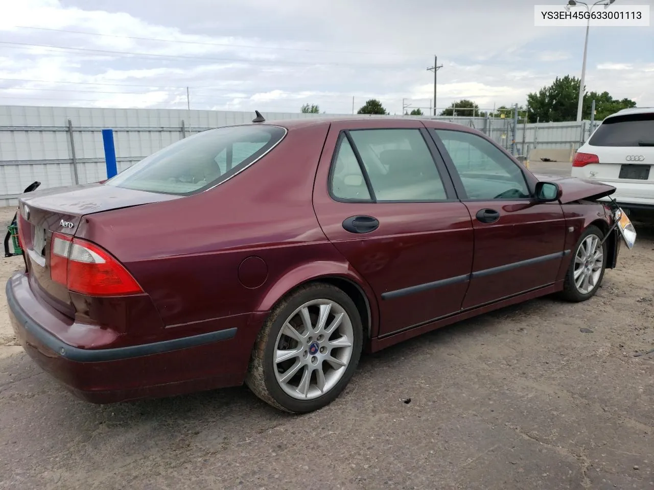 2003 Saab 9-5 Aero VIN: YS3EH45G633001113 Lot: 67265054