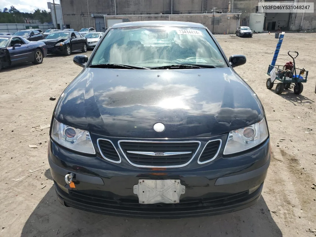 2003 Saab 9-3 Arc VIN: YS3FD46Y531048247 Lot: 73414414