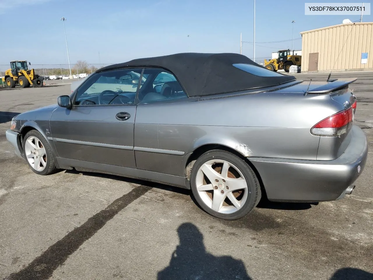 2003 Saab 9-3 Se VIN: YS3DF78KX37007511 Lot: 77790284