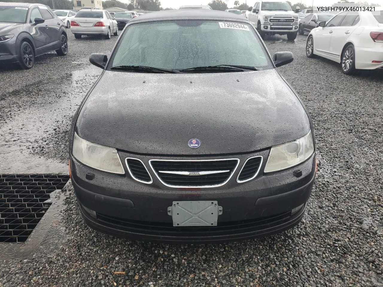 2004 Saab 9-3 Aero VIN: YS3FH79YX46013421 Lot: 73692944