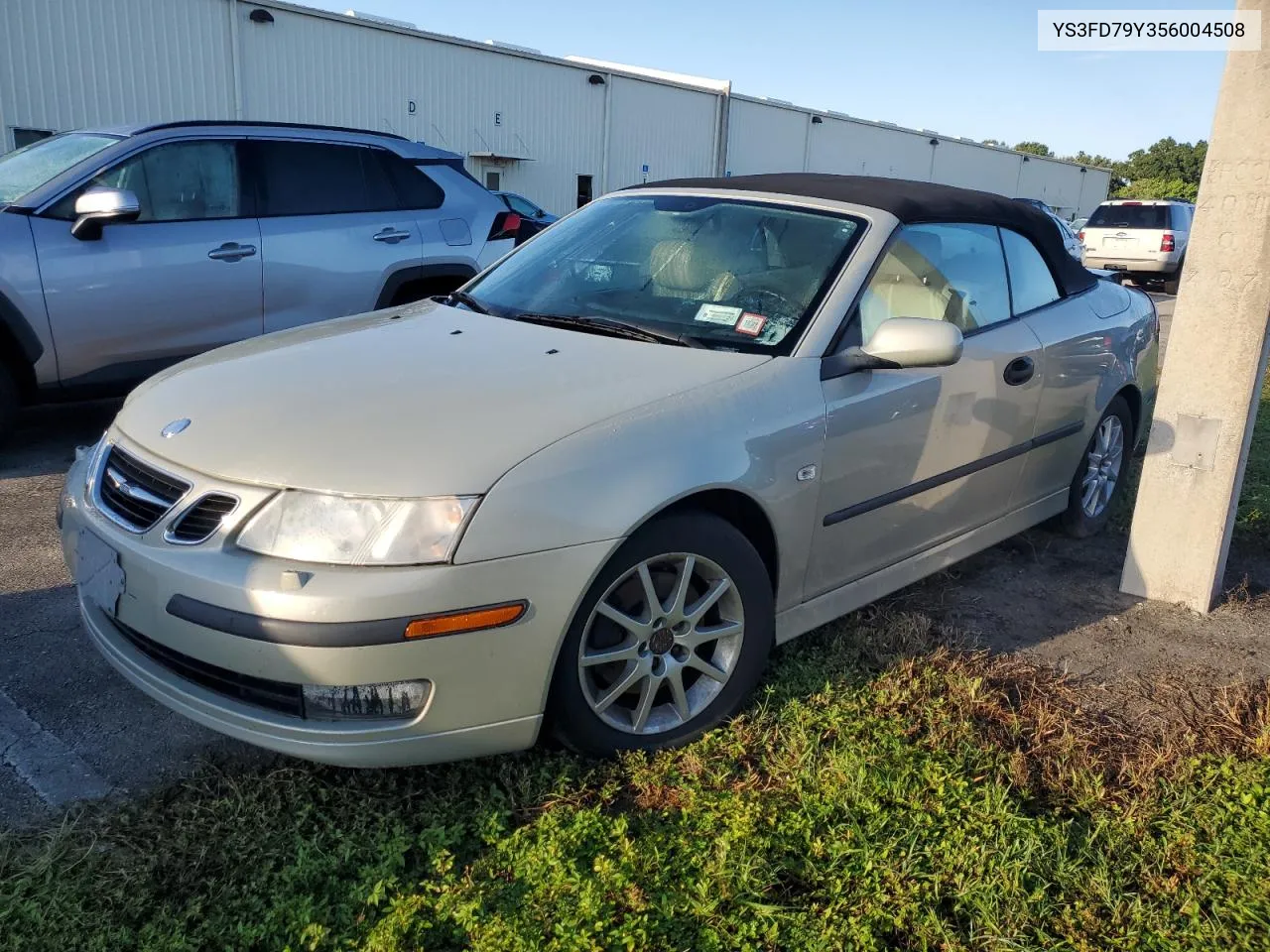 2005 Saab 9-3 Arc VIN: YS3FD79Y356004508 Lot: 73848064