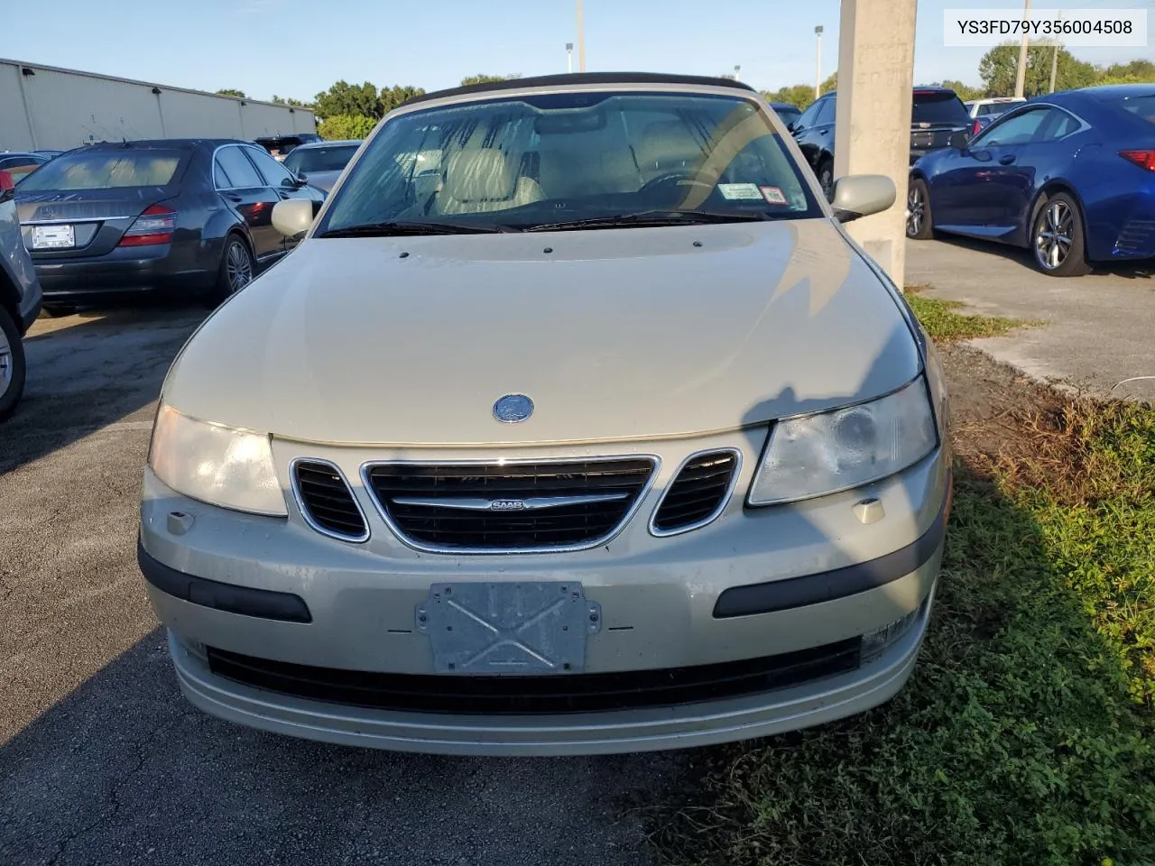 2005 Saab 9-3 Arc VIN: YS3FD79Y356004508 Lot: 73848064