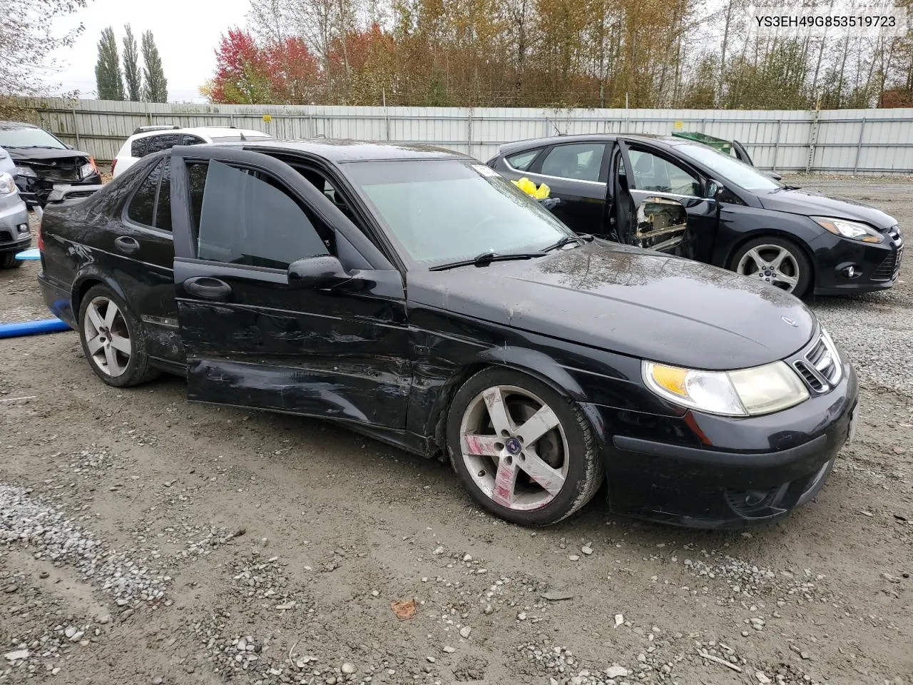 2005 Saab 9-5 Aero VIN: YS3EH49G853519723 Lot: 75557254