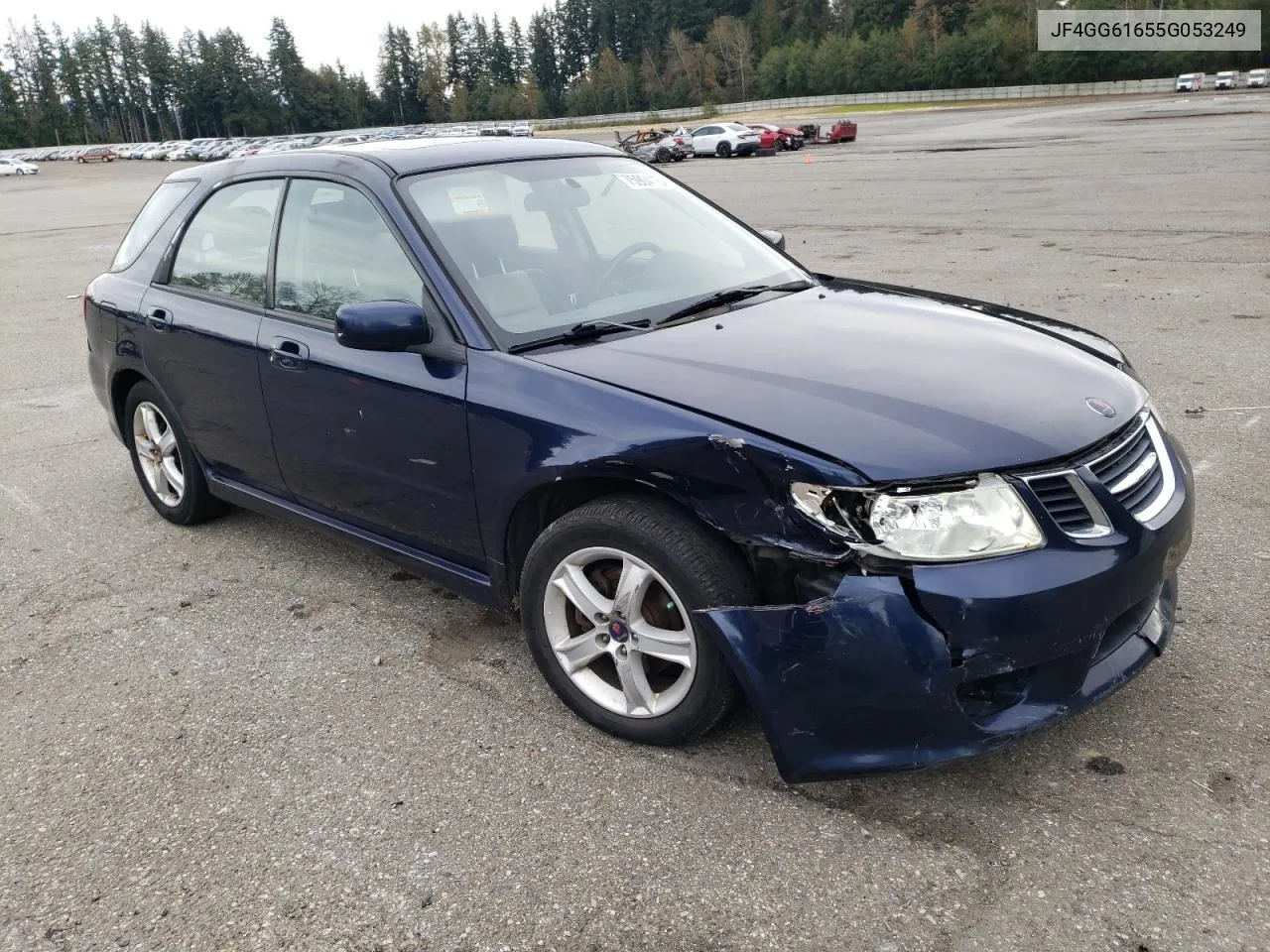 2005 Saab 9-2 Linear VIN: JF4GG61655G053249 Lot: 75904134