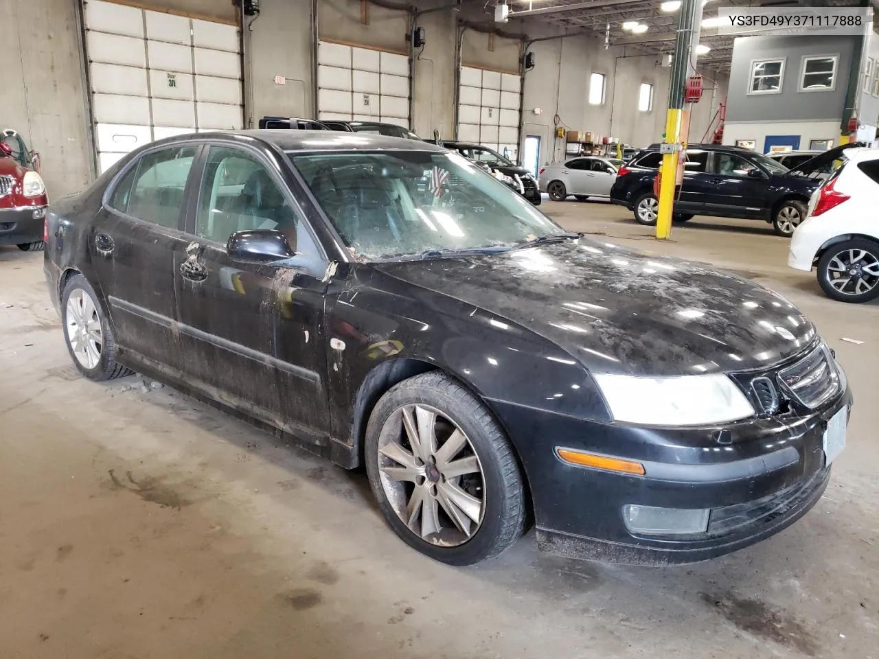 2007 Saab 9-3 2.0T VIN: YS3FD49Y371117888 Lot: 68580504