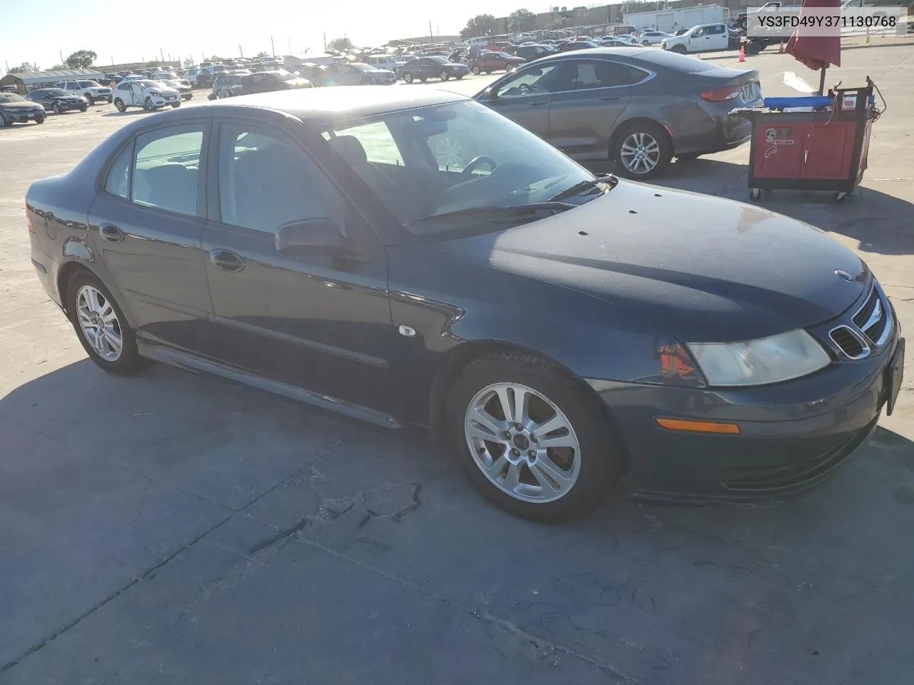 2007 Saab 9-3 2.0T VIN: YS3FD49Y371130768 Lot: 80565794