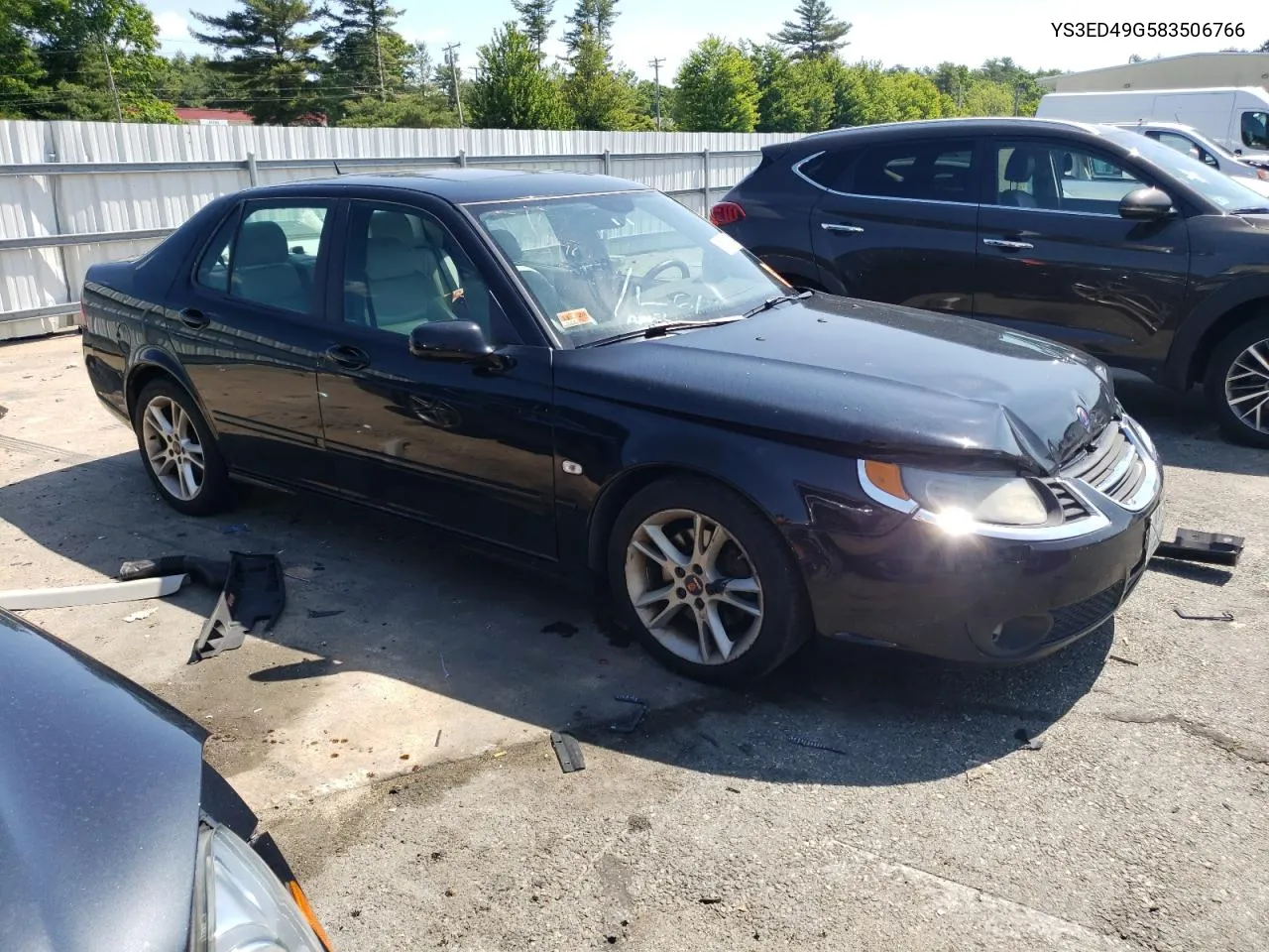 YS3ED49G583506766 2008 Saab 9-5 2.3T