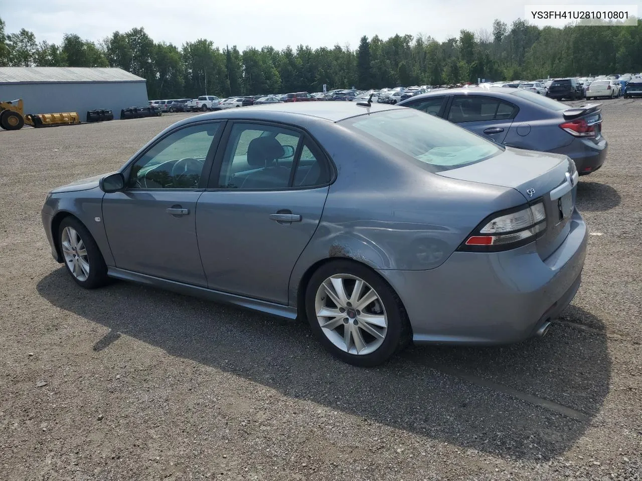 2008 Saab 9-3 Aero VIN: YS3FH41U281010801 Lot: 63782204