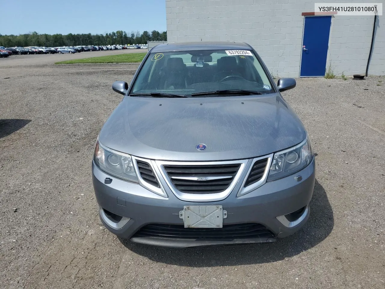 2008 Saab 9-3 Aero VIN: YS3FH41U281010801 Lot: 63782204