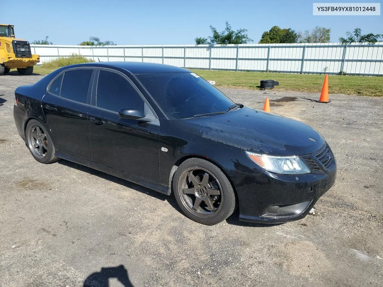 2008 Saab 9-3 2.0T VIN: YS3FB49YX81012448 Lot: 70314224