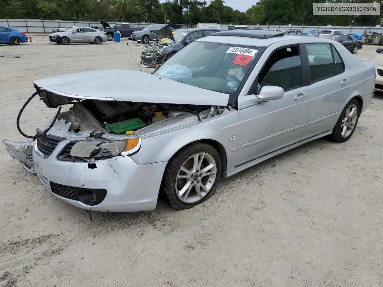 YS3ED45GX83507546 2008 Saab 9-5 2.3T