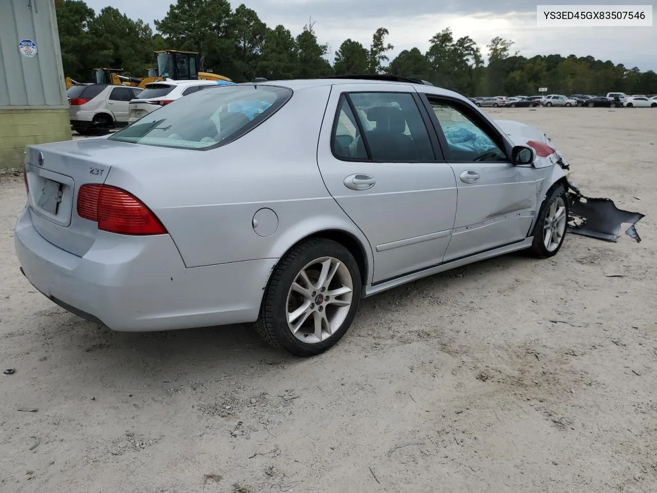 2008 Saab 9-5 2.3T VIN: YS3ED45GX83507546 Lot: 72016094