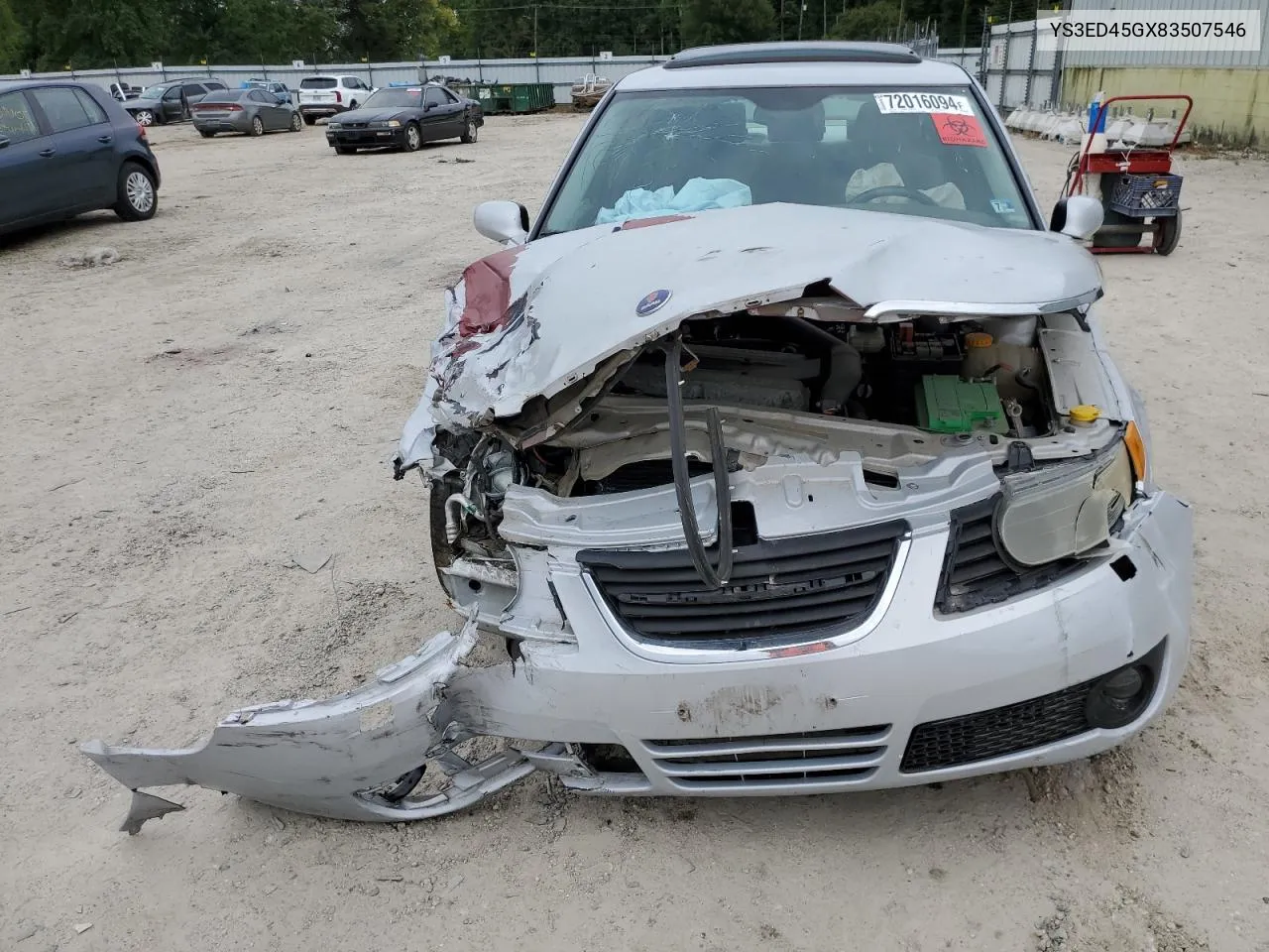 YS3ED45GX83507546 2008 Saab 9-5 2.3T