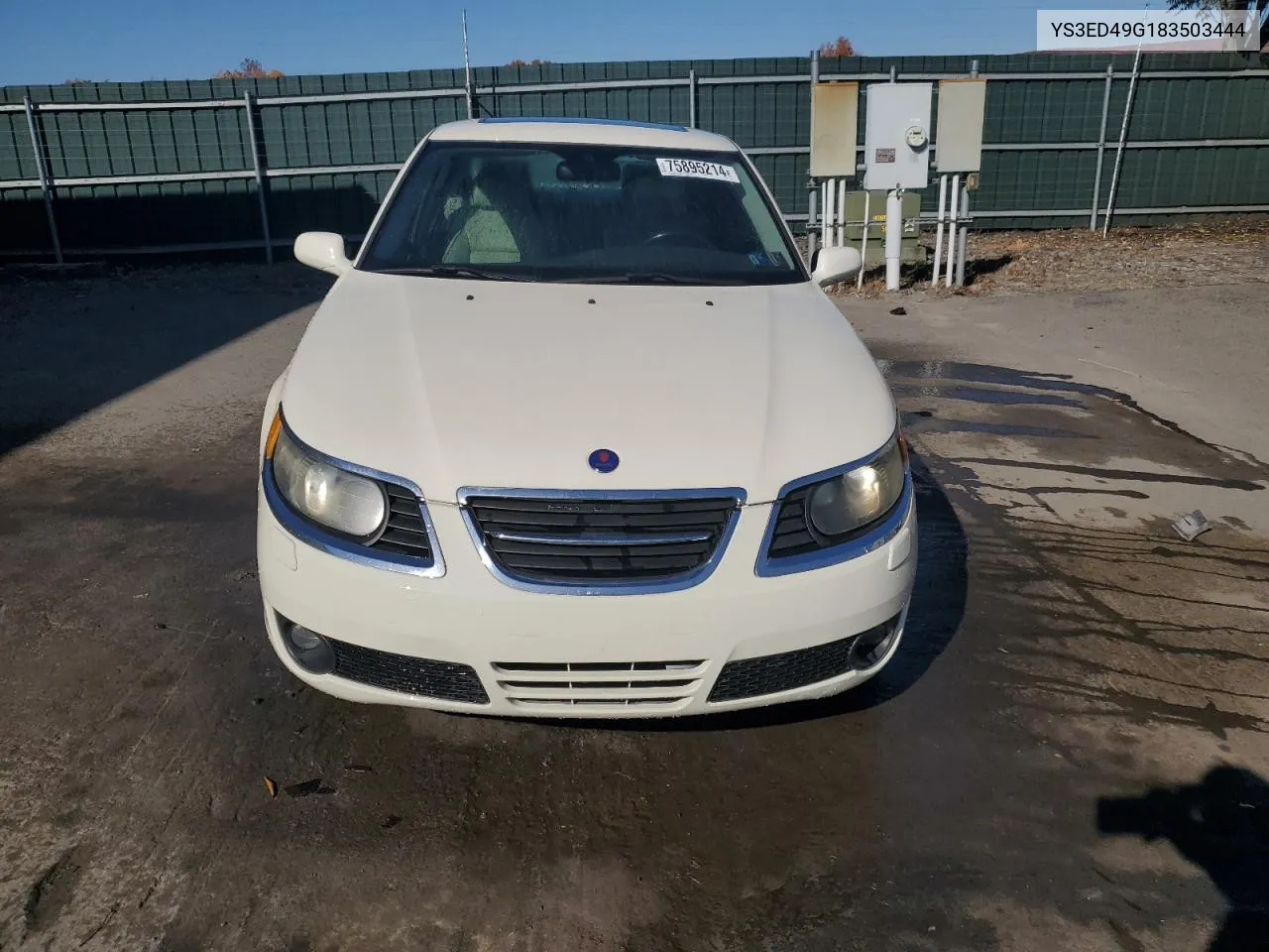 2008 Saab 9-5 2.3T VIN: YS3ED49G183503444 Lot: 75895214