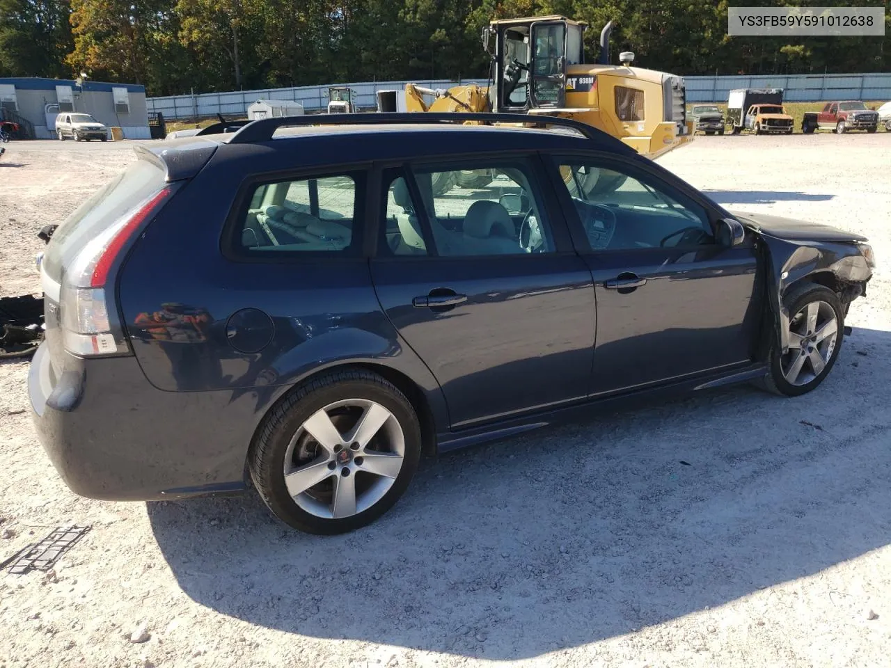 2009 Saab 9-3 2.0T VIN: YS3FB59Y591012638 Lot: 77537134