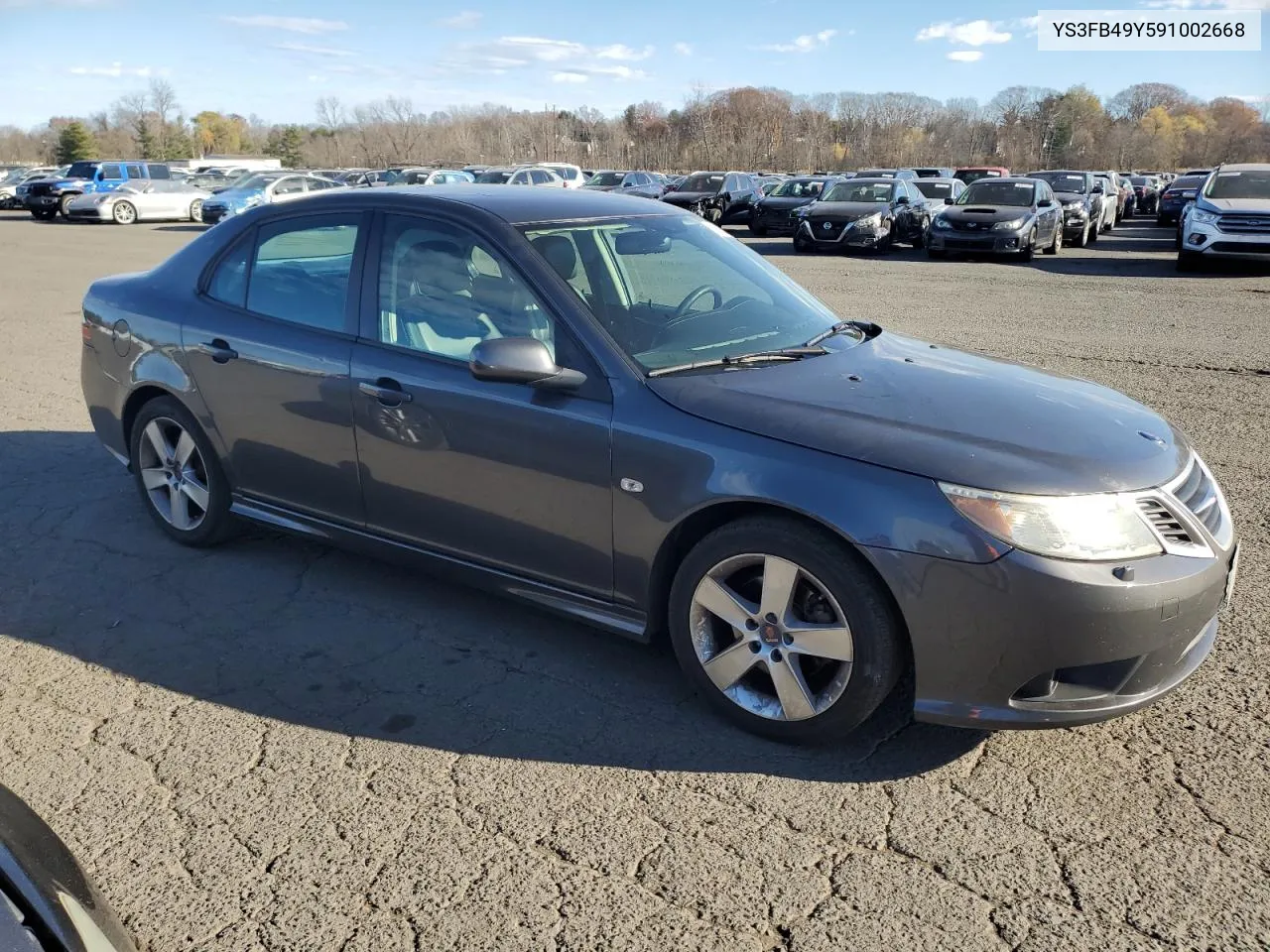 2009 Saab 9-3 2.0T VIN: YS3FB49Y591002668 Lot: 80626974