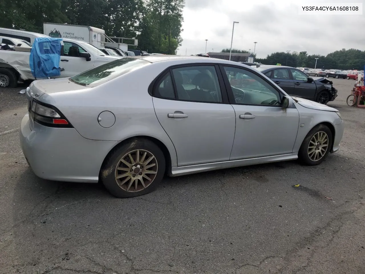 2010 Saab 9-3 2.0T VIN: YS3FA4CY6A1608108 Lot: 61319124