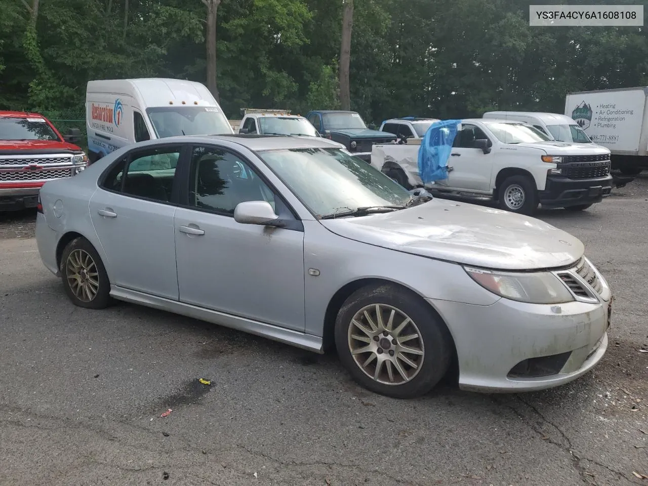 2010 Saab 9-3 2.0T VIN: YS3FA4CY6A1608108 Lot: 61319124