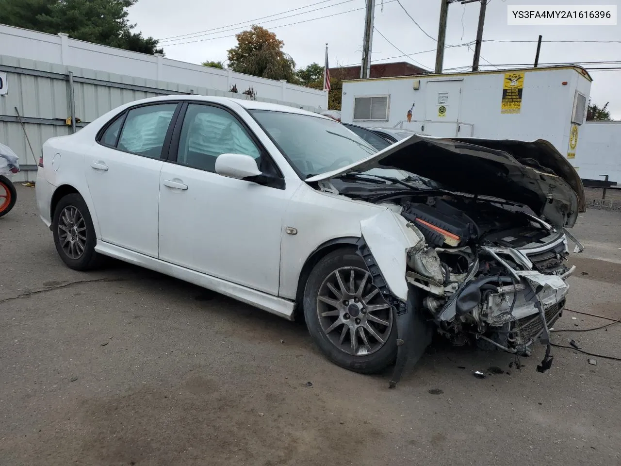 2010 Saab 9-3 2.0T VIN: YS3FA4MY2A1616396 Lot: 75313344