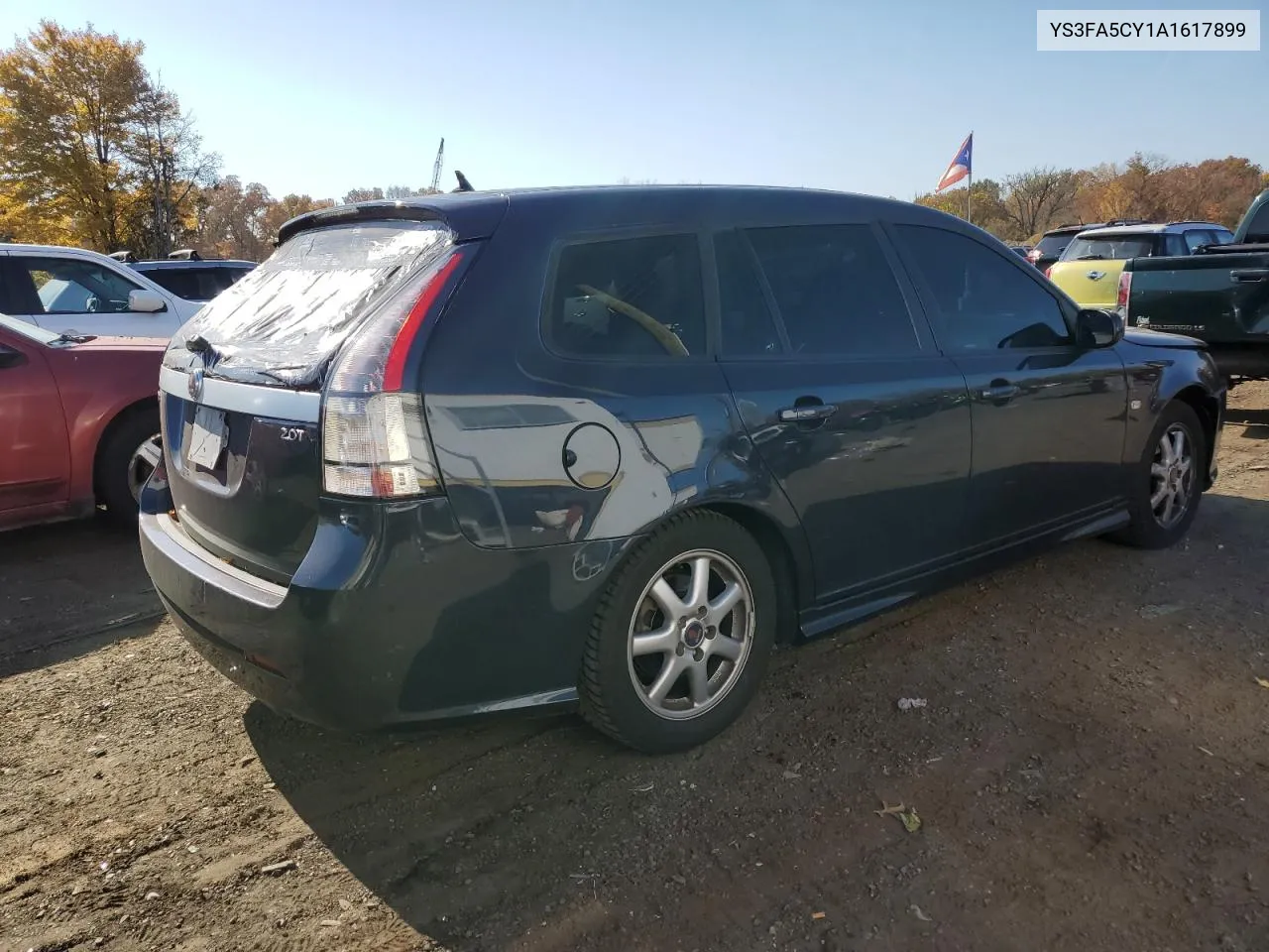 2010 Saab 9-3 2.0T VIN: YS3FA5CY1A1617899 Lot: 76244034