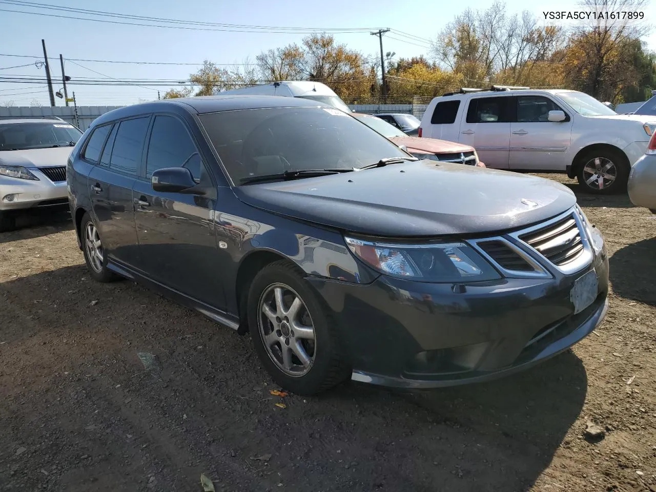 2010 Saab 9-3 2.0T VIN: YS3FA5CY1A1617899 Lot: 76244034