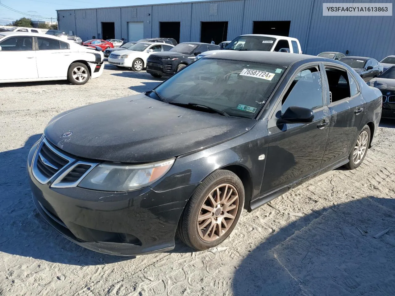 2010 Saab 9-3 2.0T VIN: YS3FA4CY1A1613863 Lot: 76587724