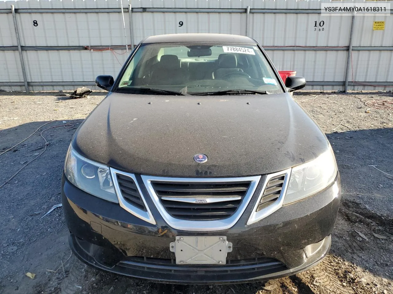 2010 Saab 9-3 2.0T VIN: YS3FA4MY0A1618311 Lot: 77884524