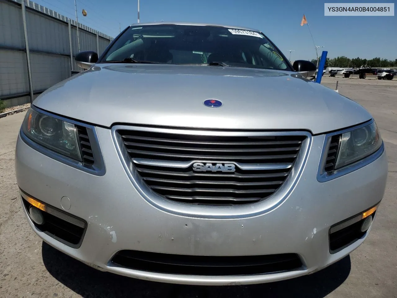 2011 Saab 9-5 Turbo VIN: YS3GN4AR0B4004851 Lot: 59673184