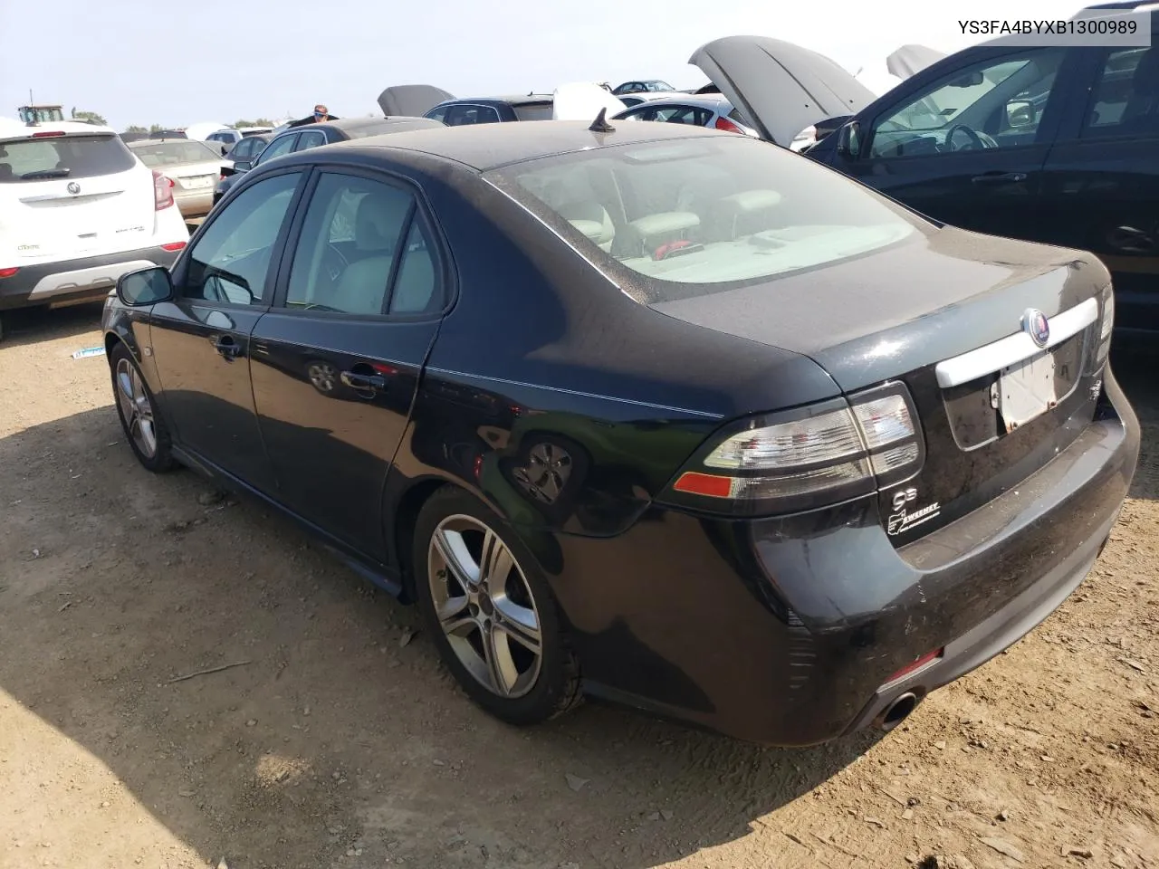 2011 Saab 9-3 2.0T VIN: YS3FA4BYXB1300989 Lot: 70829854