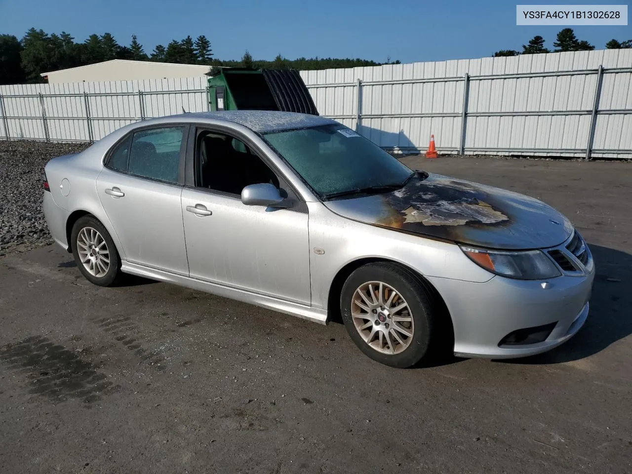 2011 Saab 9-3 2.0T VIN: YS3FA4CY1B1302628 Lot: 71627674