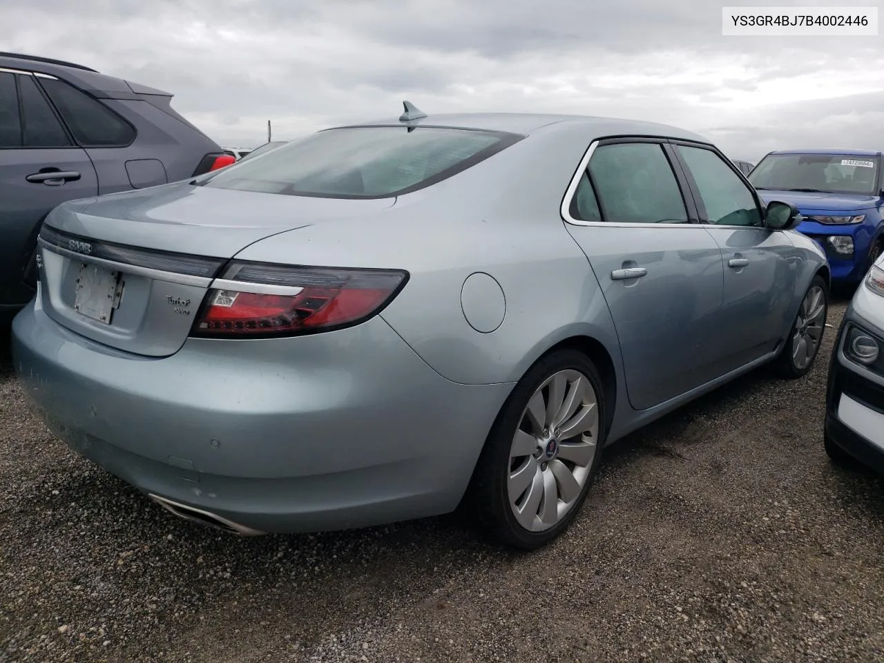 2011 Saab 9-5 Aero VIN: YS3GR4BJ7B4002446 Lot: 74962954