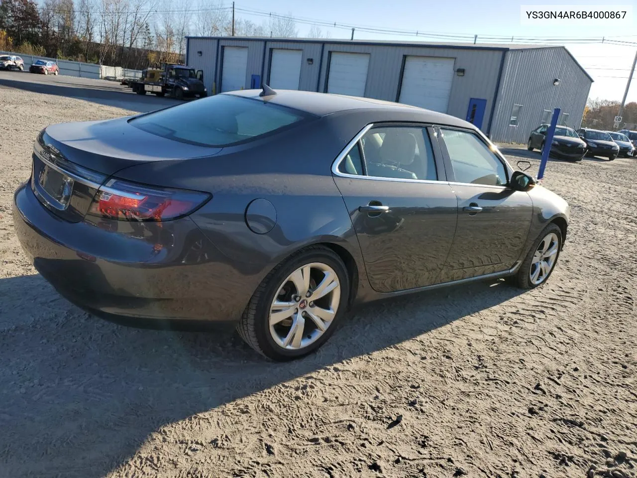 2011 Saab 9-5 Turbo VIN: YS3GN4AR6B4000867 Lot: 76833904