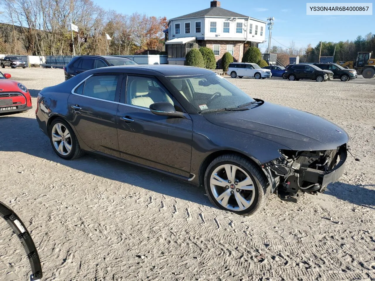 2011 Saab 9-5 Turbo VIN: YS3GN4AR6B4000867 Lot: 76833904