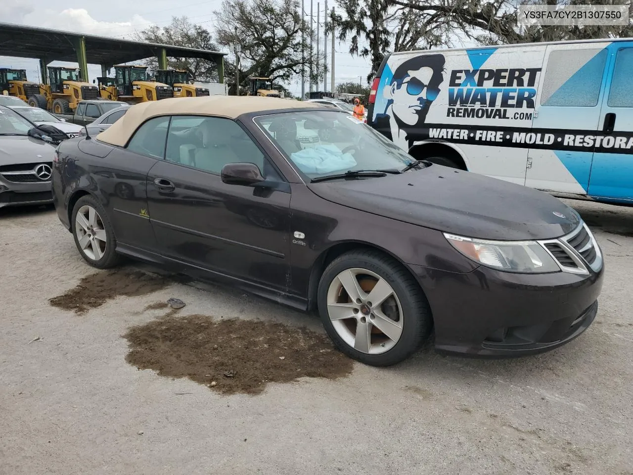 2011 Saab 9-3 2.0T VIN: YS3FA7CY2B1307550 Lot: 77099834