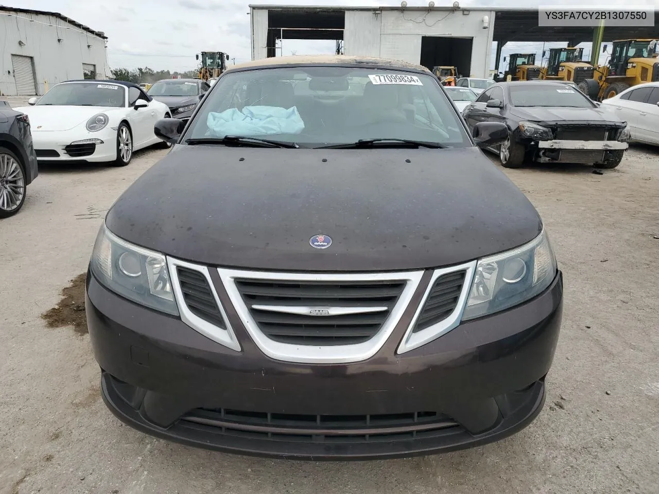 2011 Saab 9-3 2.0T VIN: YS3FA7CY2B1307550 Lot: 77099834