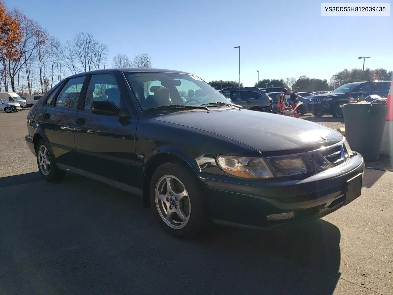 2001 Saab 9-3 VIN: YS3DD55H812039435 Lot: 80492954