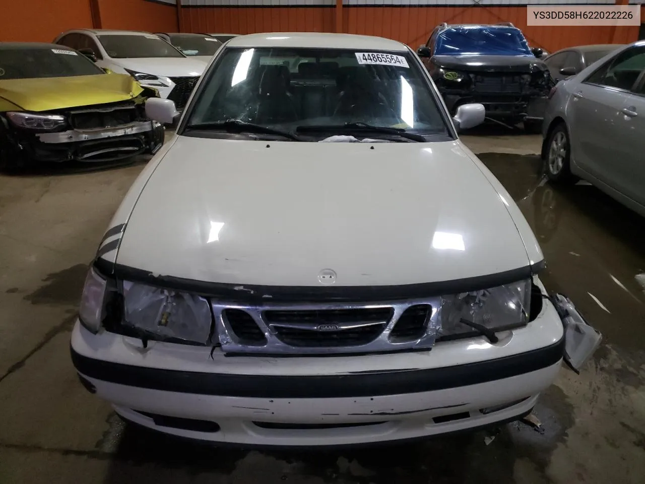 2002 Saab 9-3 VIN: YS3DD58H622022226 Lot: 44865564