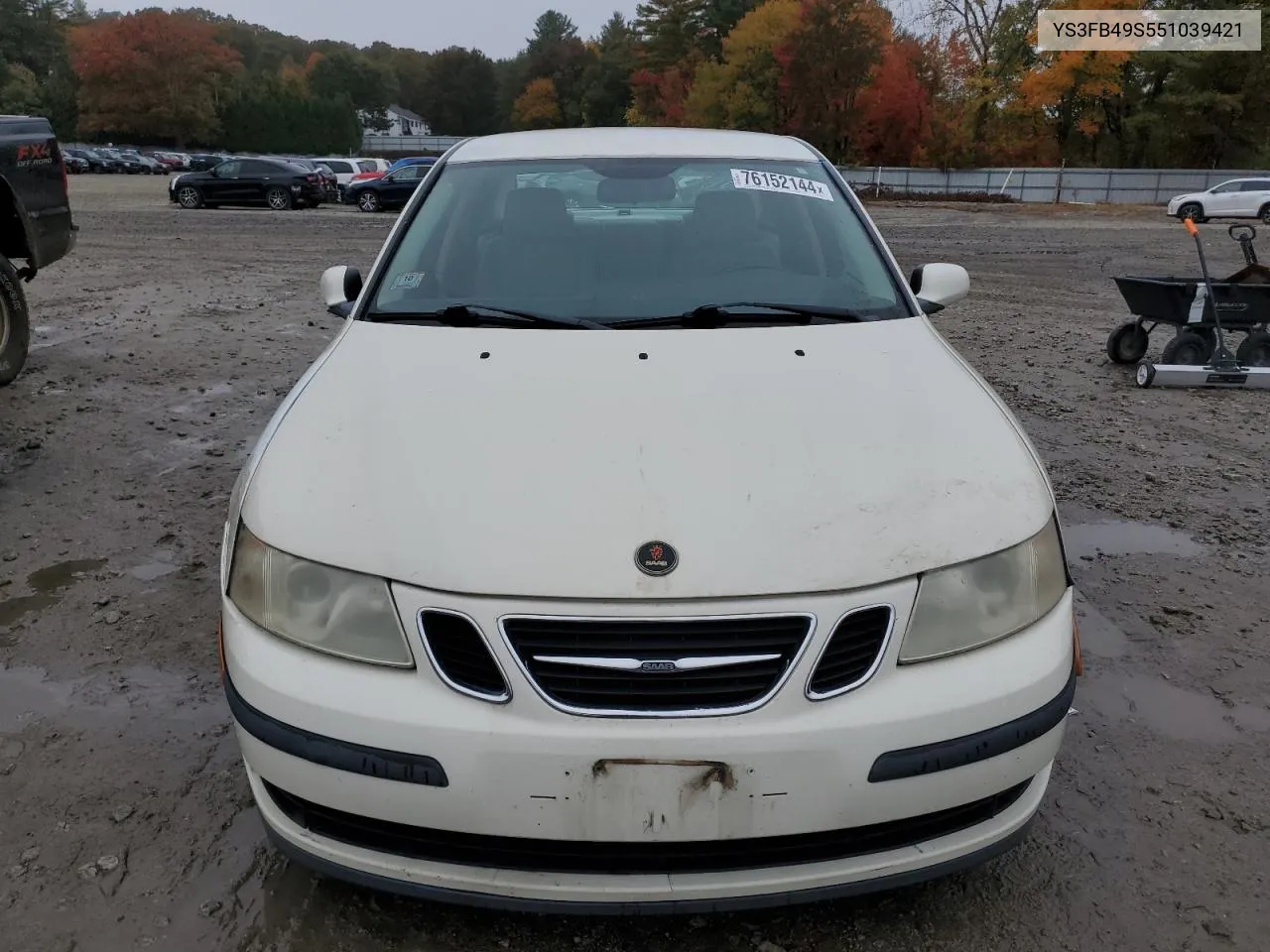 2005 Saab 9-3 Linear VIN: YS3FB49S551039421 Lot: 76152144