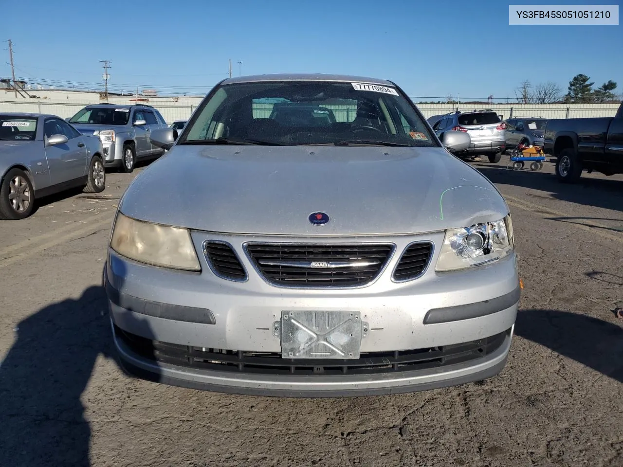 2005 Saab 9-3 Linear VIN: YS3FB45S051051210 Lot: 77770894