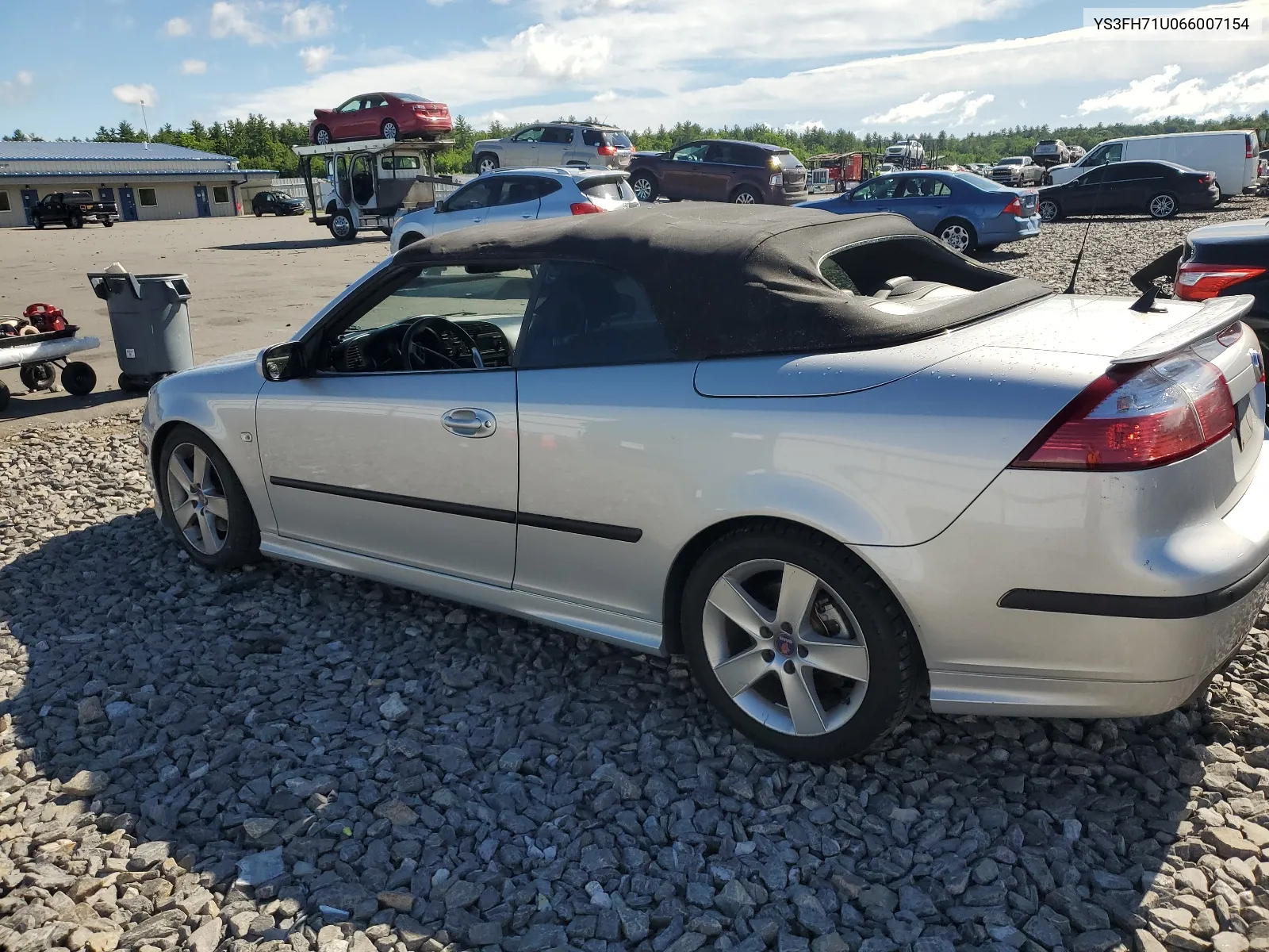 2006 Saab 9-3 Aero VIN: YS3FH71U066007154 Lot: 60747454